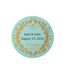 Wedding Tea, Personalized Tagalong Tin of 5 Sachets